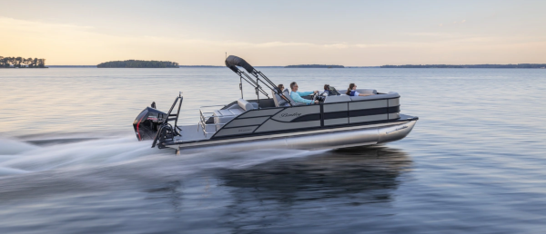Legacy 223 Swingback Bentley pontoon rental from Walker Marine